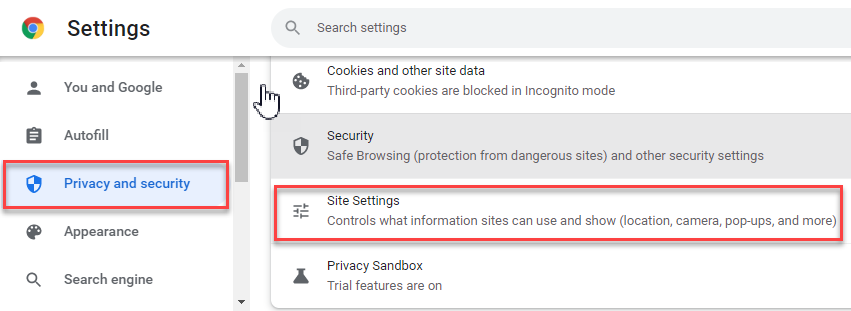 Figure 3 - Open PDFs in Chrome